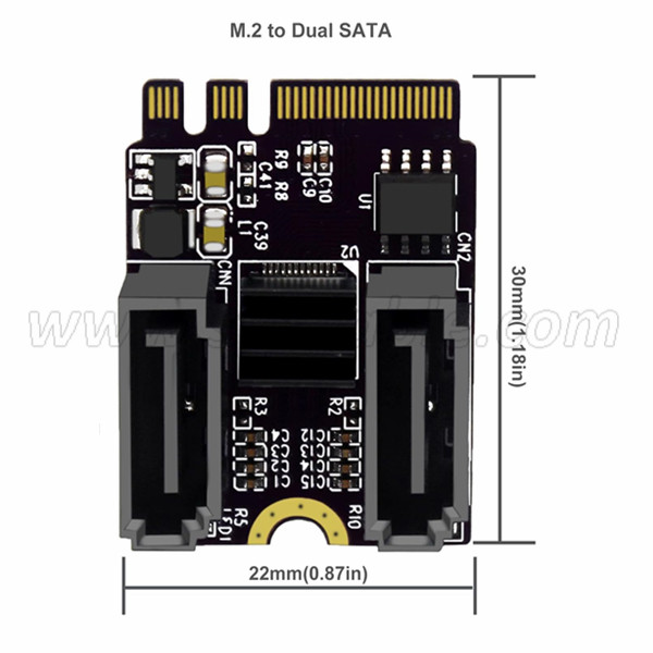 https://www.stc-cable.com/m-2-pcie-ae-key-to-2-ports-sata-6gbps-expansion-card.html
