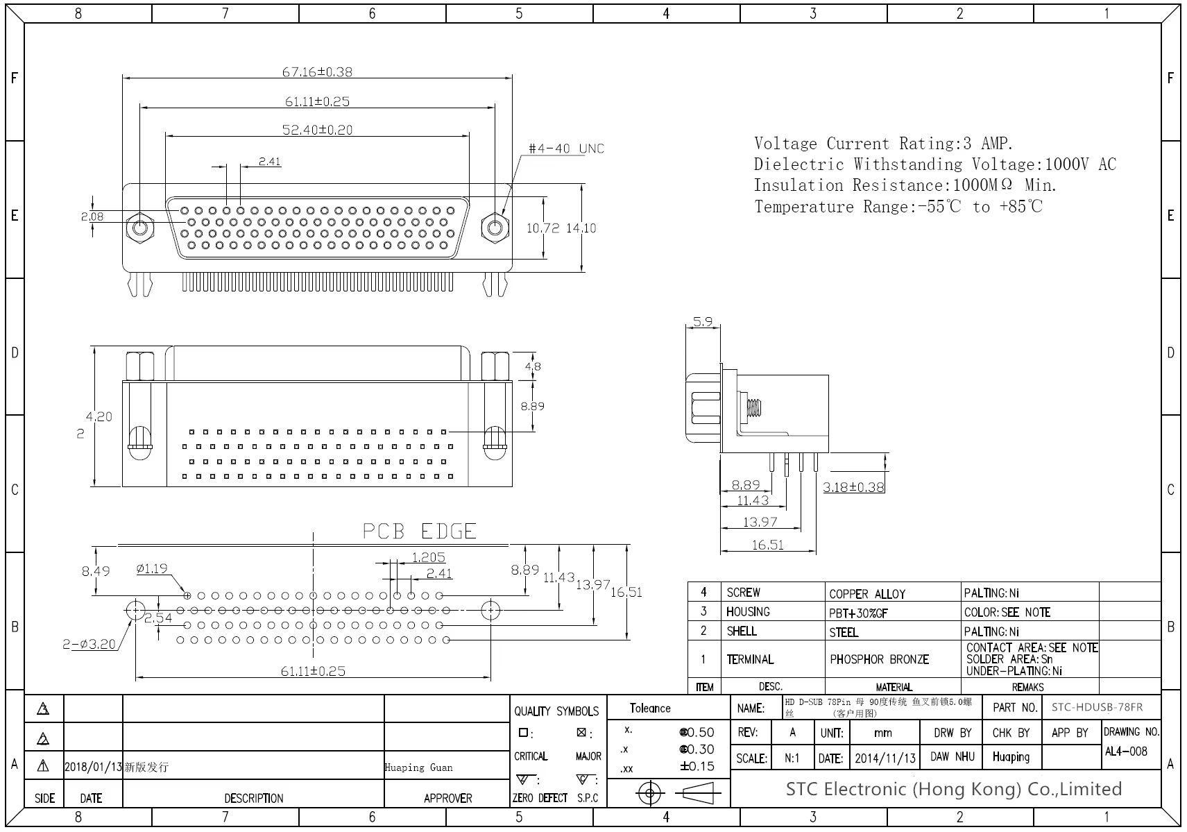 https://www.stc-cable.com/hd-sub-78-pin-female-connector-right-angle-for-pcb-product/