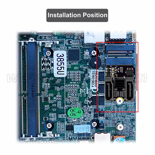 https://www.stc-cable.com/m-2-pcie-ae-key-to-2-ports-sata-6gbps-expansion-card.html