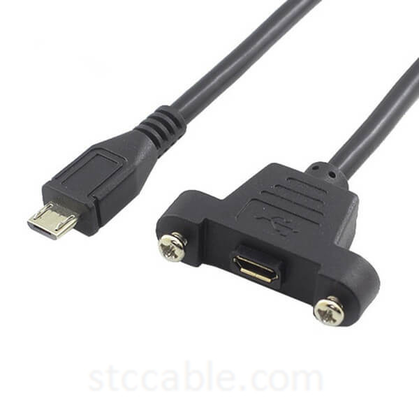 https://www.stc-cable.com/micro-usb-2-0-extension-cable-with-screws-panel-mount-hole.html